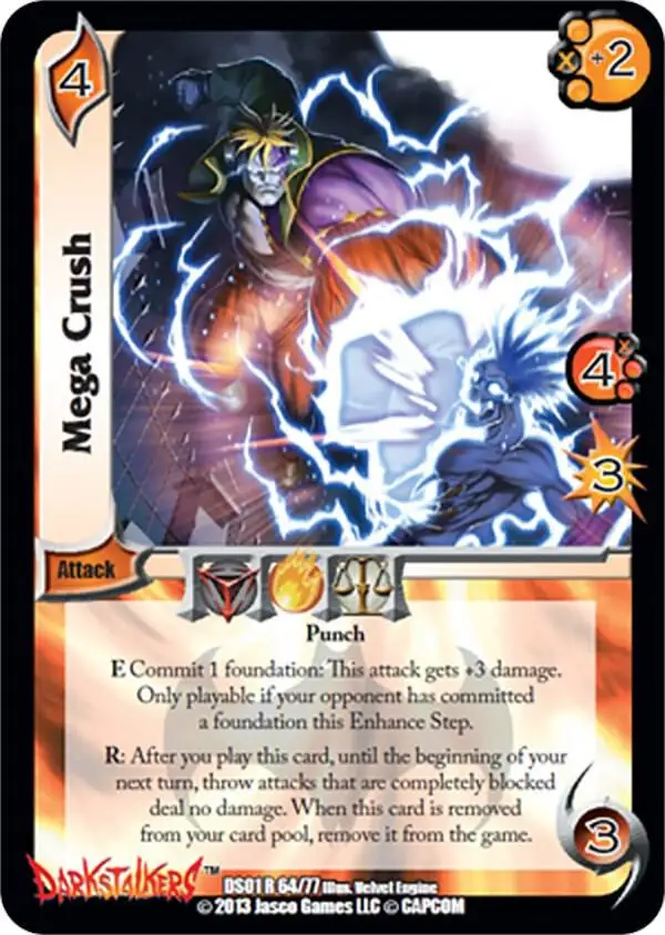 Mega Crush card front