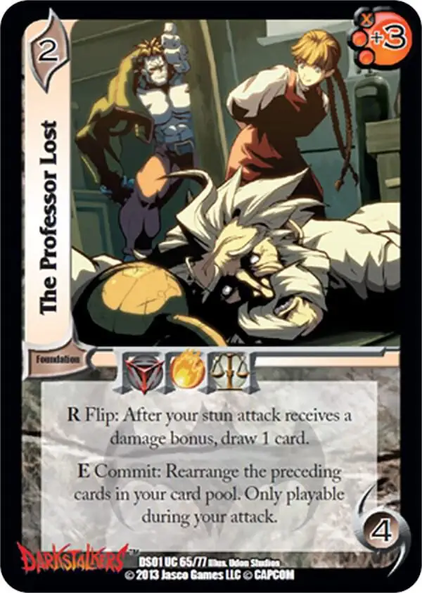 The Professor Lost card front