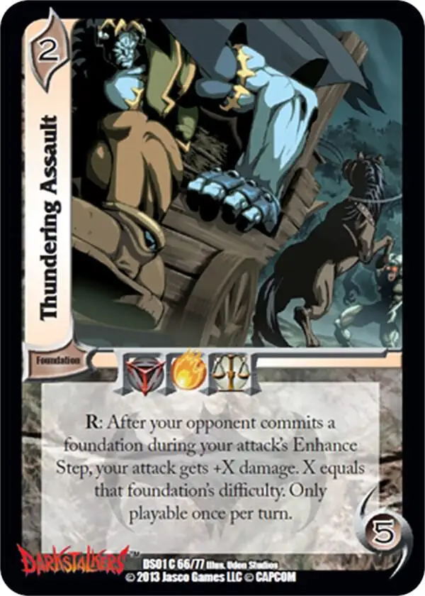 Thundering Assault card front