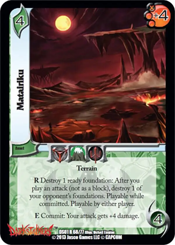 Matairiku card front