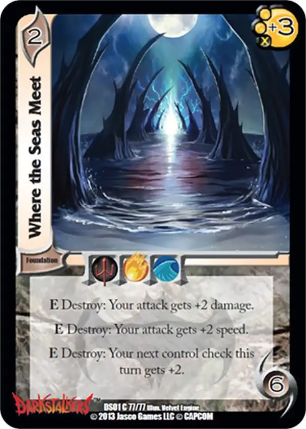 Where the Seas Meet card front