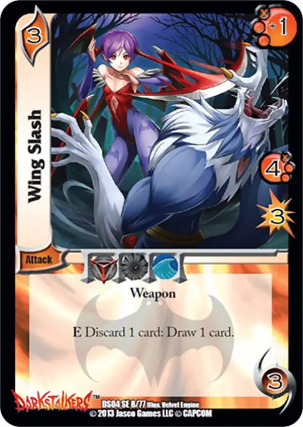 Wing Slash card front