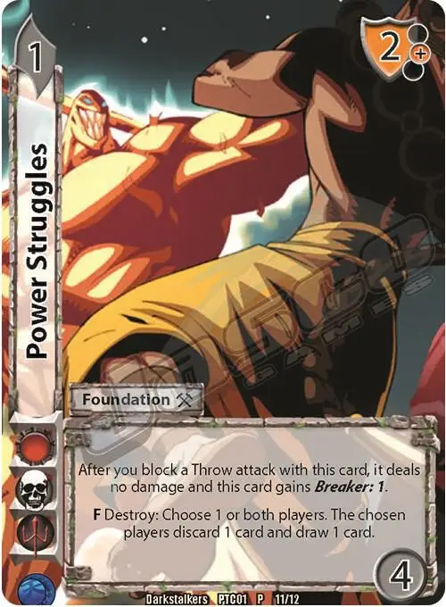Power Struggles (Full Art Promo) card front