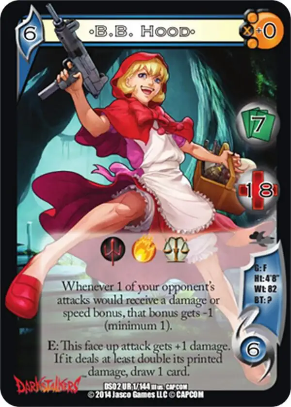 B.B. Hood card front