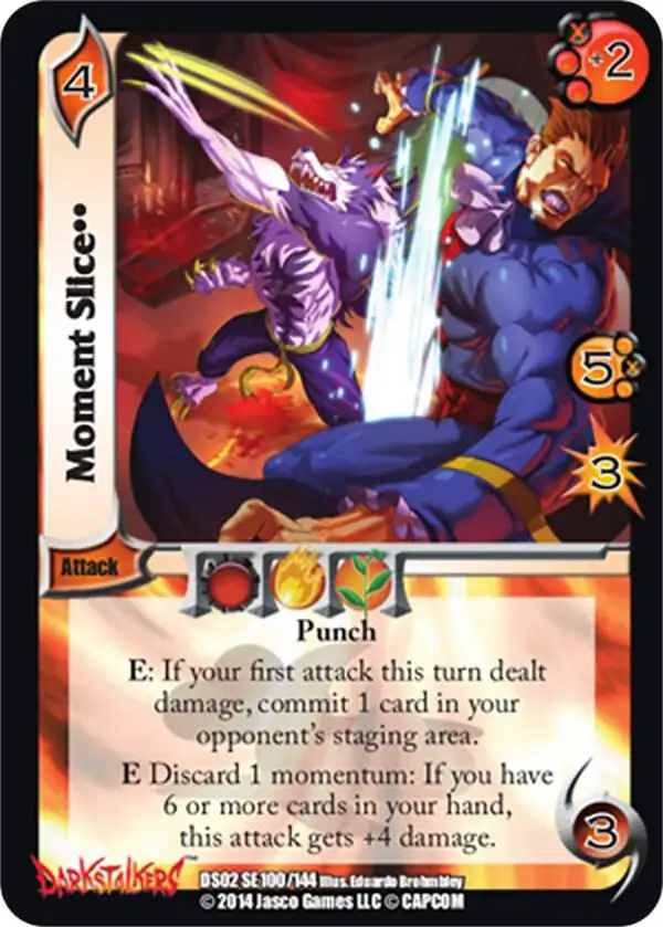 Moment Slice card front
