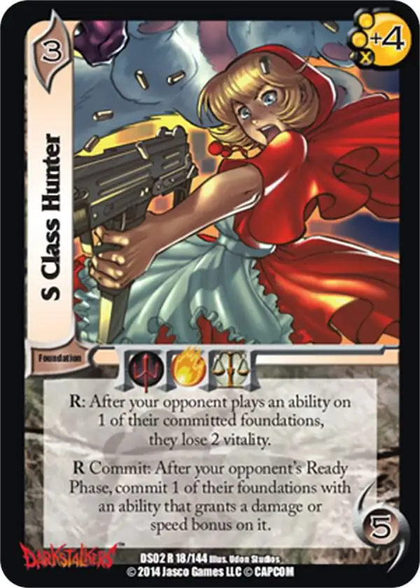 S Class Hunter card front