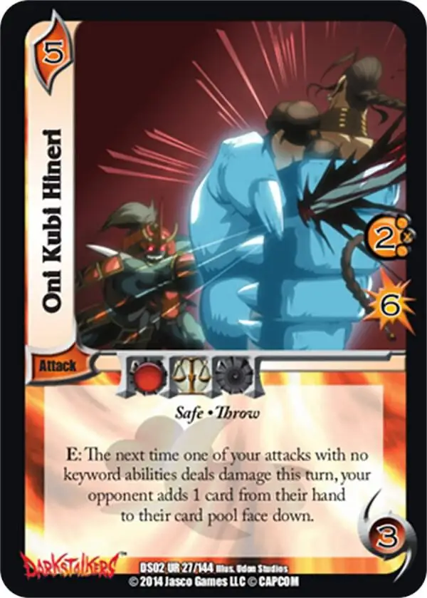Oni Kubi Hineri card front