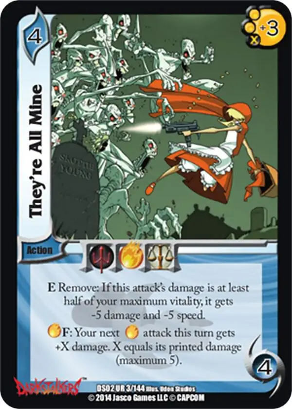 They're All Mine card front