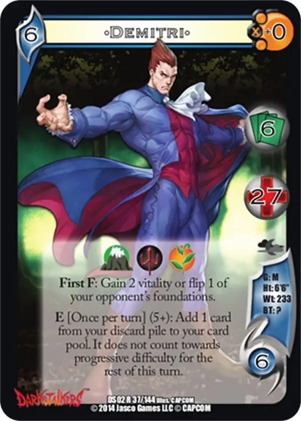 Demitri card front