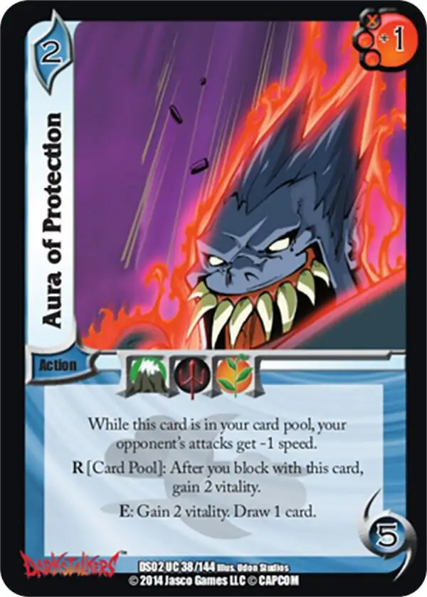 Aura of Protection card front