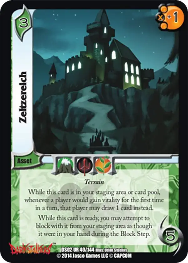 Zeltzereich card front