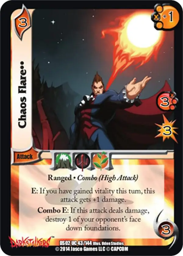 Chaos Flare card front