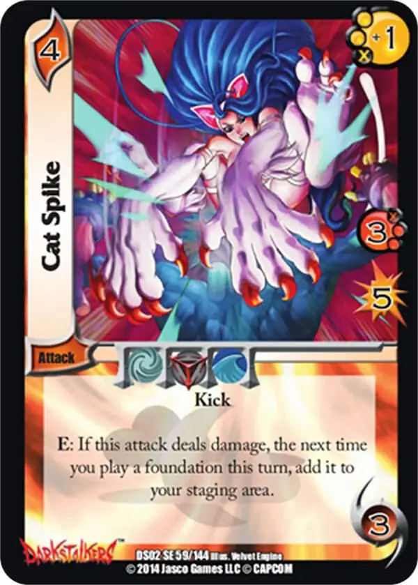 Cat Spike card front