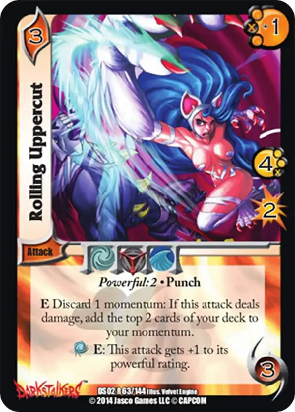 Rolling Uppercut card front