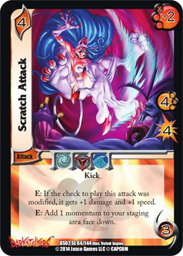 Scratch Attack card front