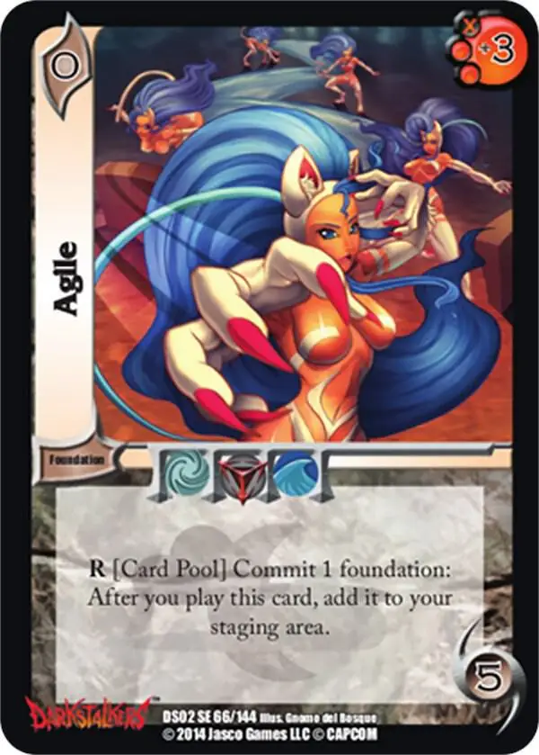 Agile card front