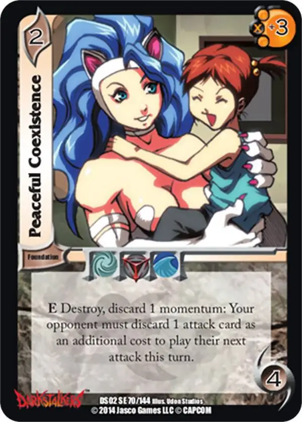 Peaceful Coexistence card front