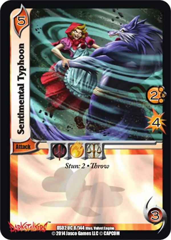 Sentimental Typhoon card front