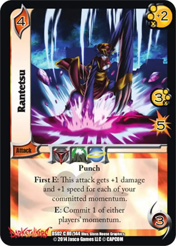 Rantetsu card front