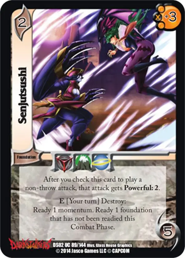 Senjutsushi card front