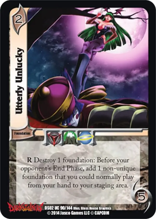 Utterly Unlucky card front