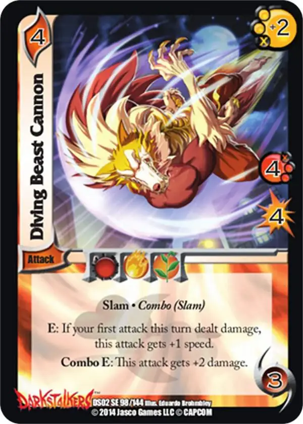 Diving Beast Cannon card front