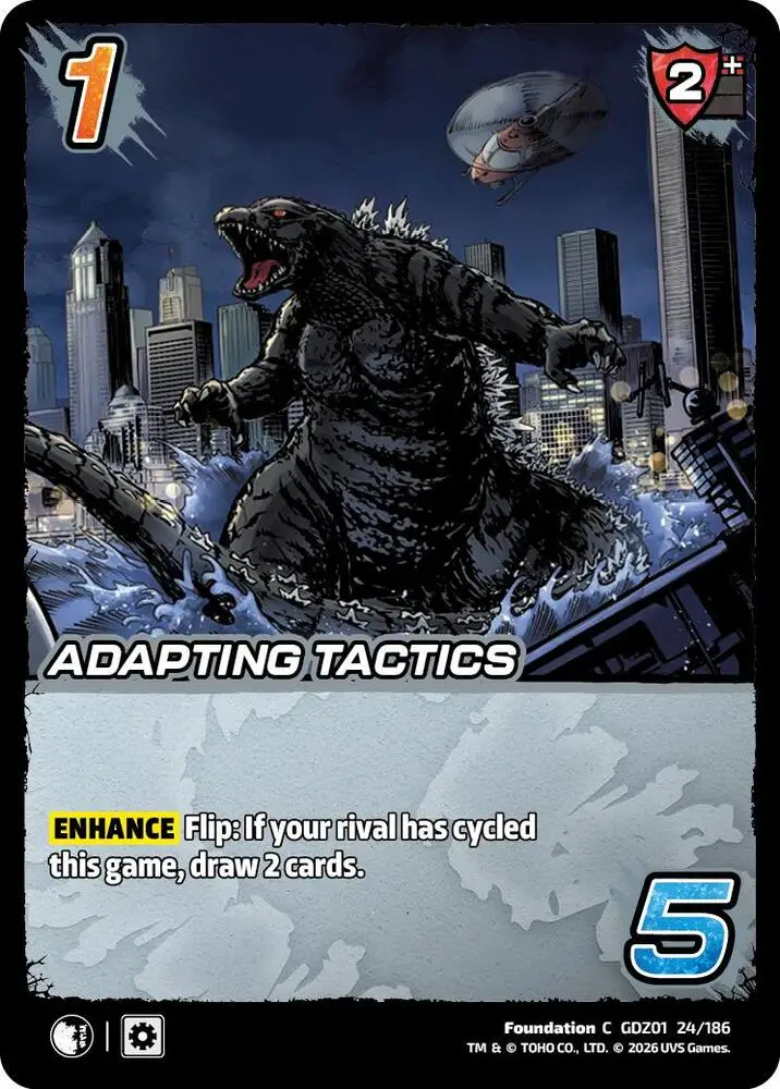 Adapting Tactics card front