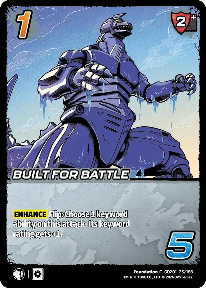 Built for Battle card front