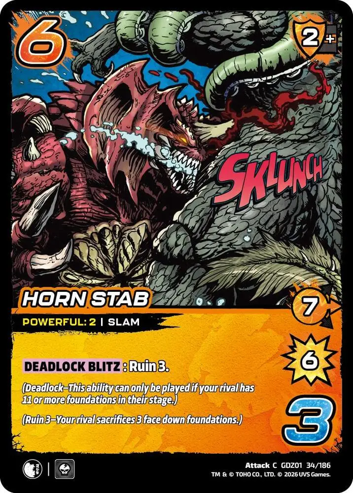 Horn Stab card front
