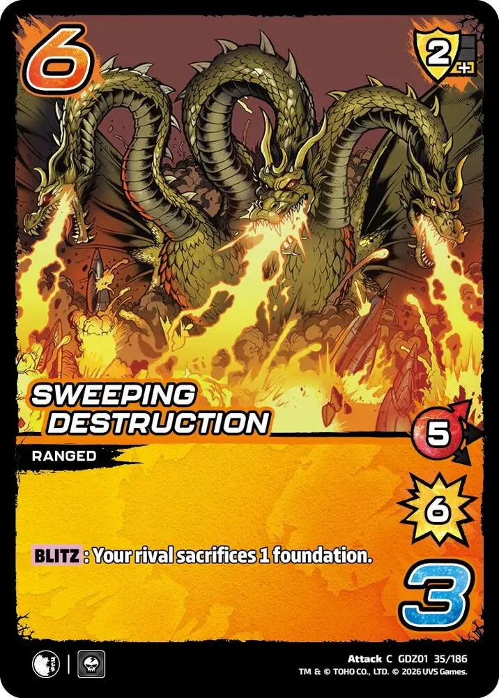 Sweeping Destruction card front