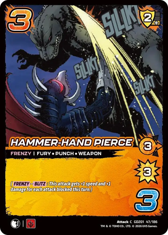Hammer-Hand Pierce card front