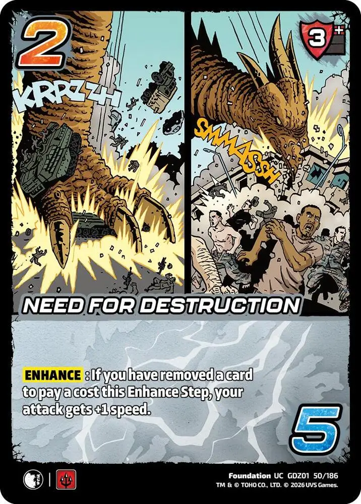 Need for Destruction card front