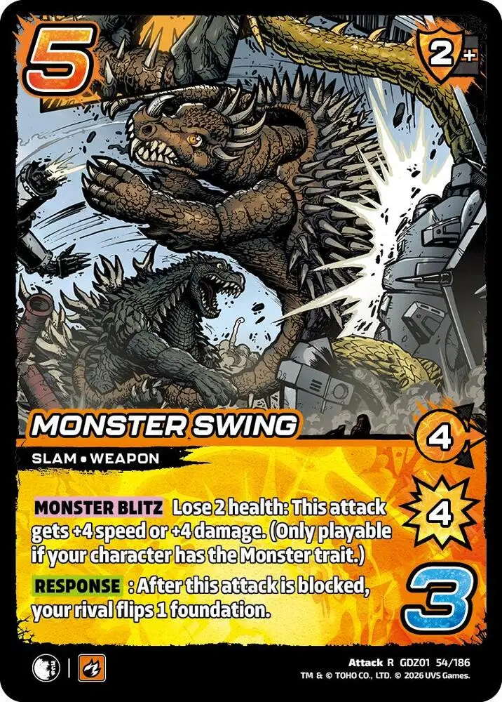 Monster Swing card front