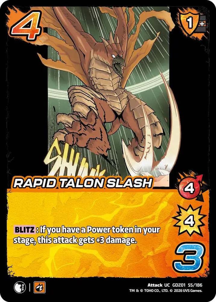 Rapid Talon Slash card front
