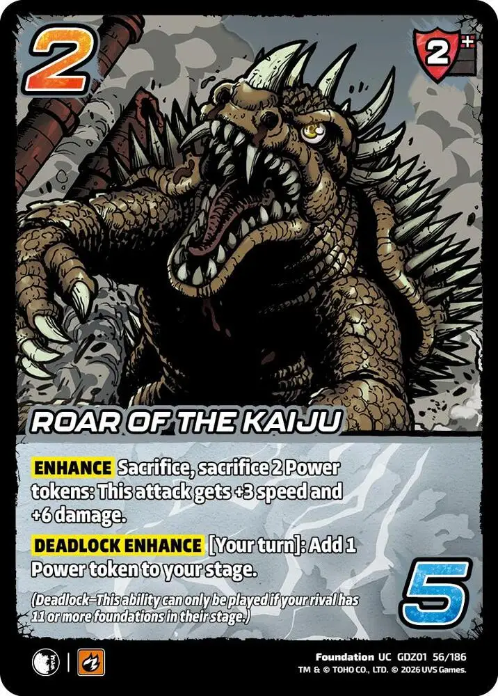 Roar of the Kaiju card front