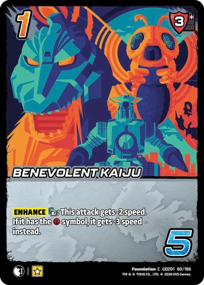 Benevolent Kaiju card front
