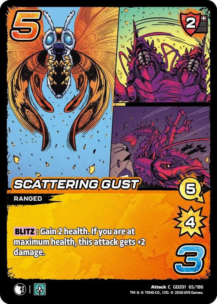 Scattering Gust card front
