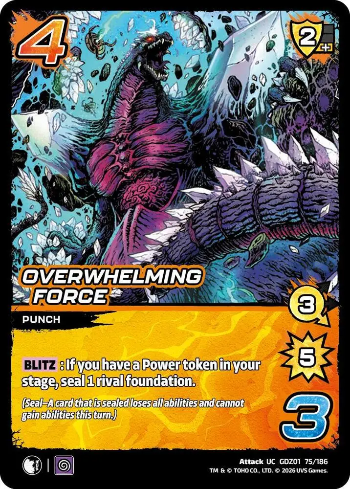 Overwhelming Force card front