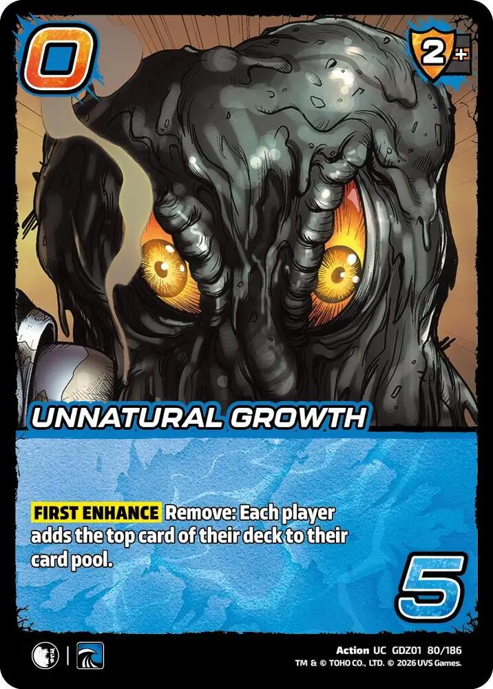 Unnatural Growth card front