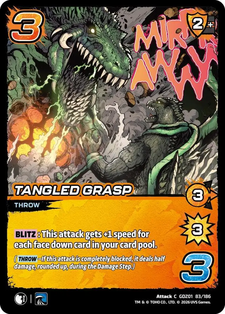 Tangled Grasp card front