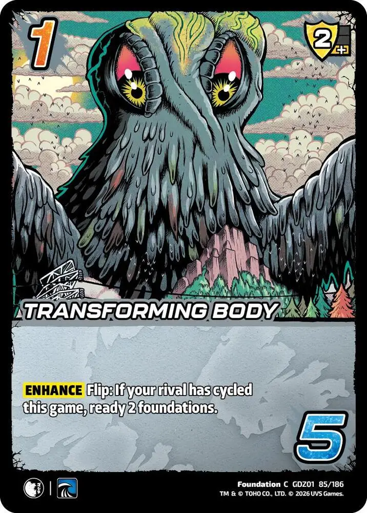 Transforming Body card front
