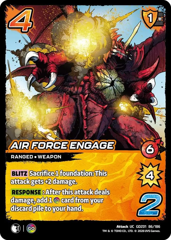 Air Force Engage card front