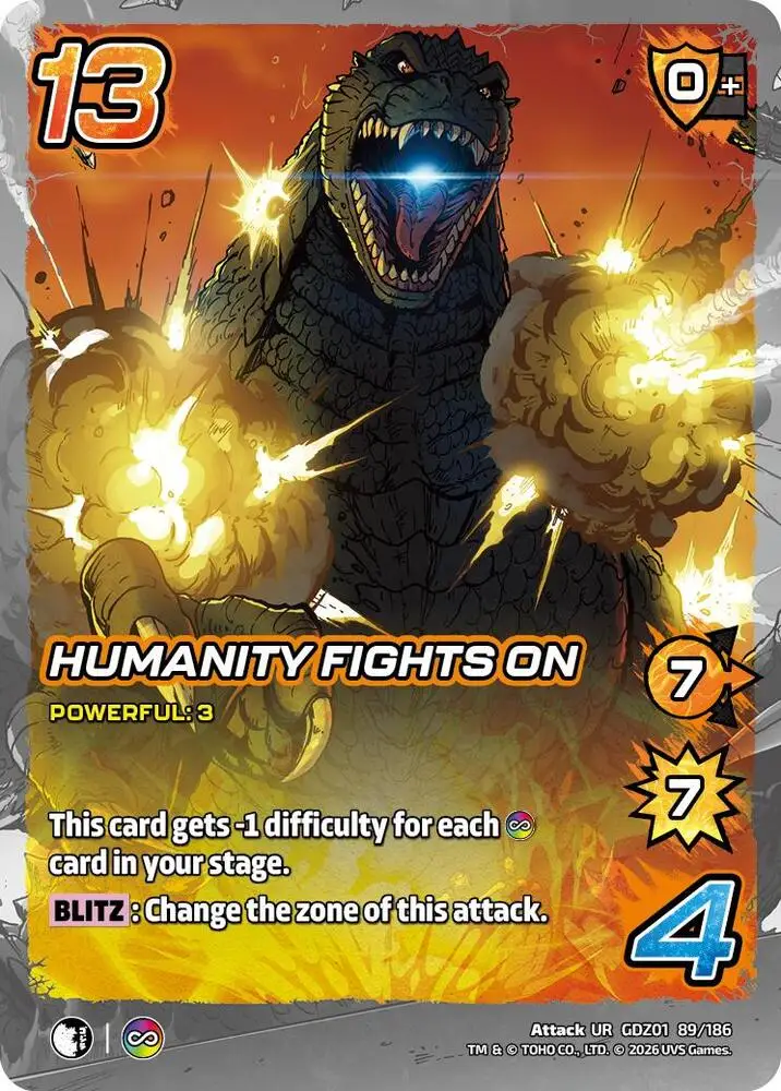 Humanity Fights On card front