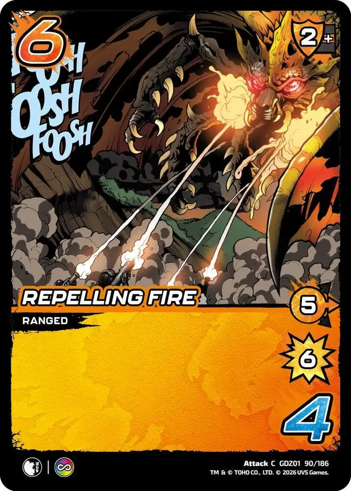 Repelling Fire card front