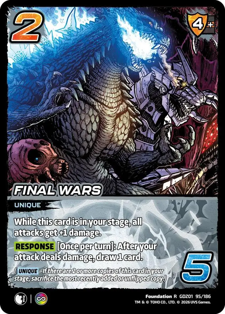 Final Wars card front