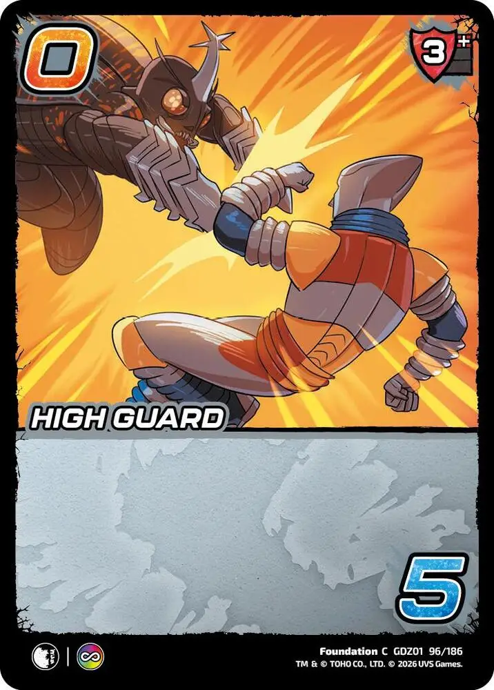 High Guard card front