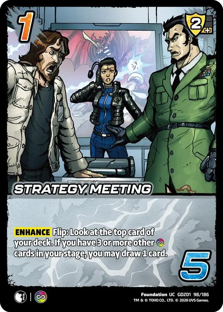 Strategy Meeting card front