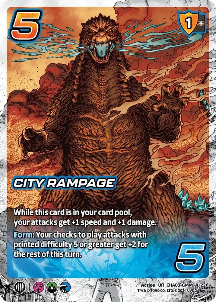 City Rampage card front