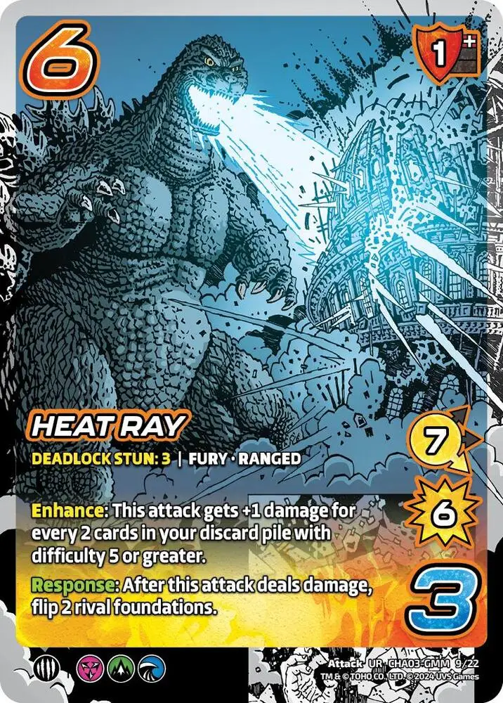 Heat Ray card front