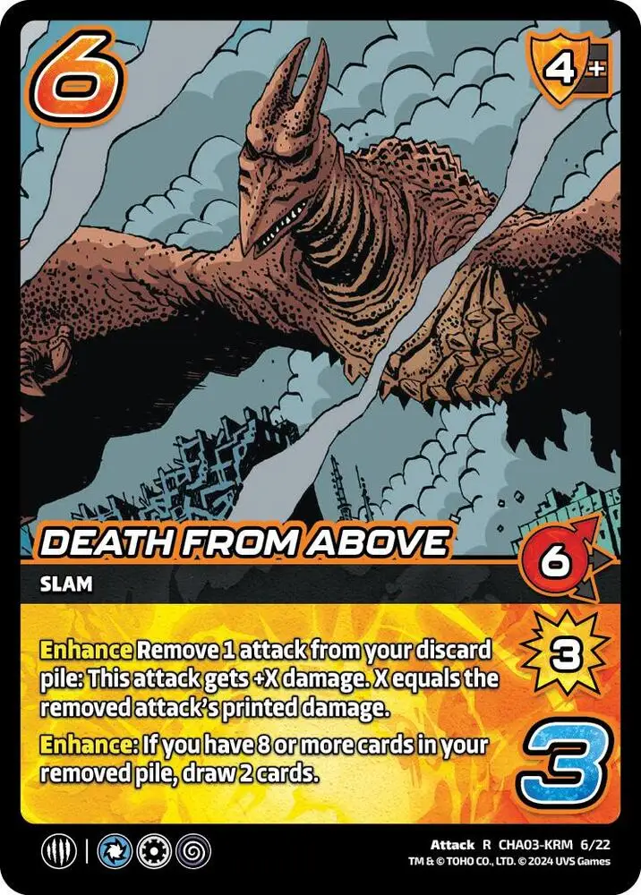 Death From Above card front